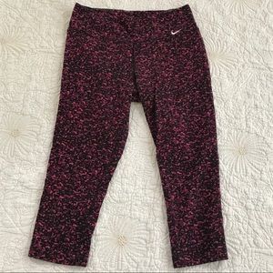 Nike Dri-Fit Workout Cotton-blend 3/4 Leggings M